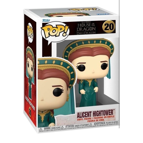 Funko Pop Alicent Hightower Game of Thrones House of Dragons Vinyl Figure NEW - Picture 4 of 4
